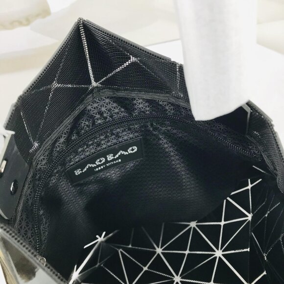 New Bao Bao Issey Miyake Lucent Tote Bag Black - Picture 7 of 12